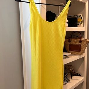REVOLVE Yellow Slip Mini Dress Cocktail